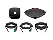 HP POLY STUDIO A2 BLACK TABLE/MICROPHONE W/ MOUNTING PLATE I/O