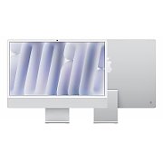 All-In-One Apple iMac MWUC3ZE/A, 24 inch 4480 x 2520, Apple M4 8-Core (8 C / 8 T, 3.2 GHz - 4.4 GHz, 16 MB cache, 28 W), 16 GB LPDDR5x, 256 GB SSD, Apple M4 8-core 0 GB, Mac OS, Argintiu