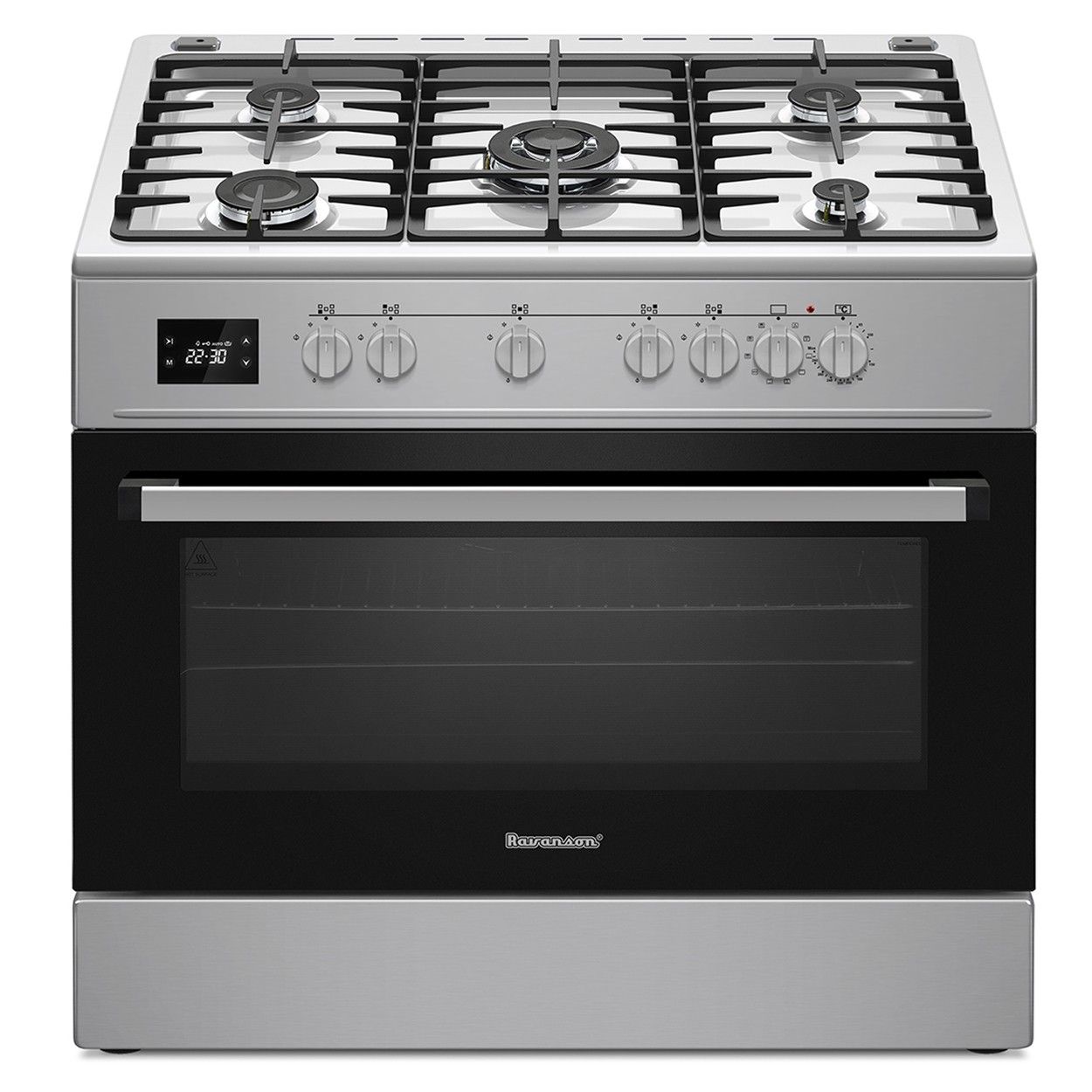 Ravanson KWGE-K90A Cheff (inox) gas and electric cooker