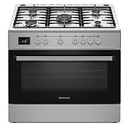 Ravanson KWGE-K90A Cheff (inox) gas and electric cooker