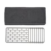 SUPORT MICROFIBRĂ PENTRU VASE NEGRU