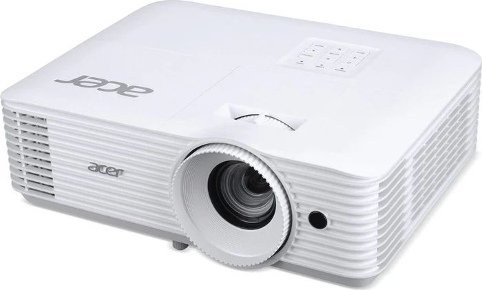 Videoproiector Acer P1358i, WXGA 1280* 800. up to WUXGA 1920* 1200, 5.000 lumeni, 16:10/ 16:9/ 4:3, 20.000:1, zoom 1.3x, lampa 5.000- 15.000 ore, 27 dB, boxa 10W, Component Video (D-sub), 2* HDMI, Composite Video (RCA), PC audio, USB (Wireless dongle, Hidden Type A2.0), DC Out (5V/1.5A, USB Type A)