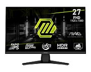 MSI MAG 274F 27inch Rapid IPS FHD 200HZ 1ms HDMI DP Headphone out Tilt Black