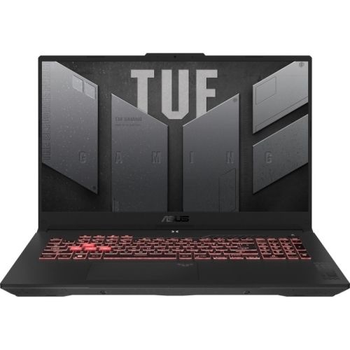 Laptop Asus TUF Gaming A17 FA707NUG-HX159, 17 inch 1920 x 1080, AMD 7445HS (6 C / 12 T, 3.55 GHz - 4.7 GHz, 6 MB + 16 MB cache), 16 GB DDR5, 1 TB SSD, Nvidia GeForce RTX 4050, Fara sistem de operare