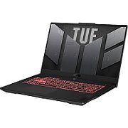 Laptop Asus TUF Gaming A17 FA707NUG-HX159, 17 inch 1920 x 1080, AMD 7445HS (6 C / 12 T, 3.55 GHz - 4.7 GHz, 6 MB + 16 MB cache), 16 GB DDR5, 1 TB SSD, Nvidia GeForce RTX 4050, Fara sistem de operare