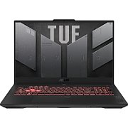 Laptop Asus TUF Gaming A17 FA707NUG-HX180, 17 inch 1920 x 1080, AMD 7445HS (6 C / 12 T, 3.55 GHz - 4.7 GHz, 6 MB + 16 MB cache), 16 GB DDR5, 1 TB SSD, Nvidia GeForce RTX 4050, Fara sistem de operare