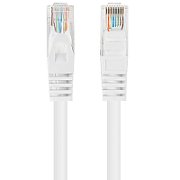 LANBERG Patchcord Cat.6 UTP 0.25m white 10-pack
