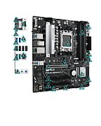 MB AMD B650 SAM5 MATX/PRIME B650M-A II-CSM ASUS