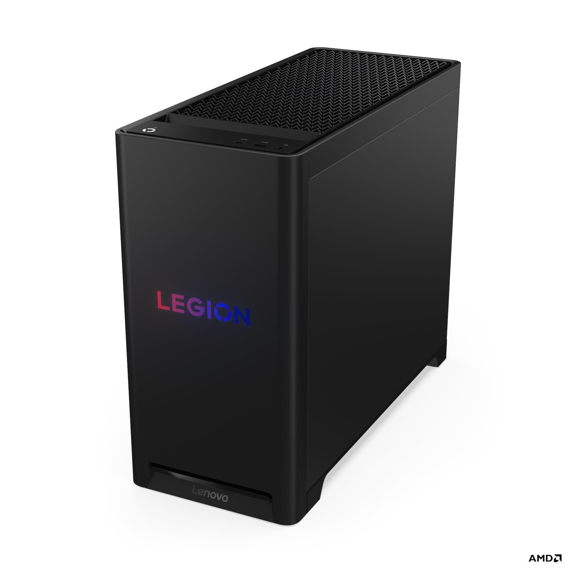 Desktop PC Lenovo Legion T5 30AGB10, AMD Ryzen 5 7600 (6 C / 12 T, 3.8 GHz - 5.1 GHz), 32 GB RAM, 1 TB SSD, NVIDIA GeForce RTX 5060 8 GB, 500 W, Fara sistem de operare