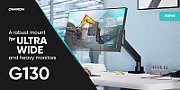 MONITOR ACC WALL MOUNT/17-57  BLACK G130-B ONKRON