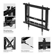 TV/VIDEO ACC WALL MOUNT/PRO7M-B ONKRON