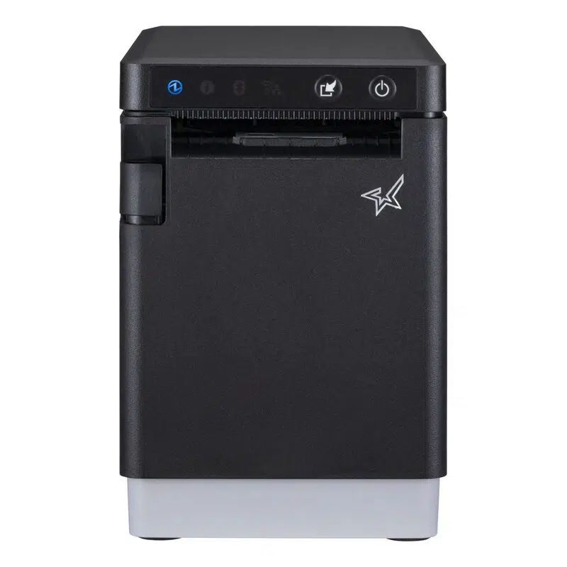 Star mC-Label2, CloudPRNT, 12 dots/mm (300 dpi), cutter, linerless, USB-C, Ethernet, black