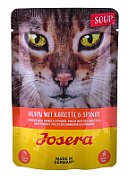 JOSERA Chicken soup with carrots and spinach - wet cat food - 70 g