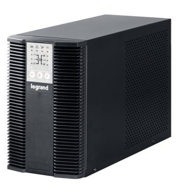 UPS Legrand KEOR DK Tower/Rack,, 2000VA/2000W, On Line Double Conversion, Sinusoidal, PFC, USB & RS232 port, 6x IEC C13 & 1x IEC C19, batteries 6x 12V, 7.2Ah (Optional Kit Rack 310952, SNMP card , Battery Extension 2U 3113631 )