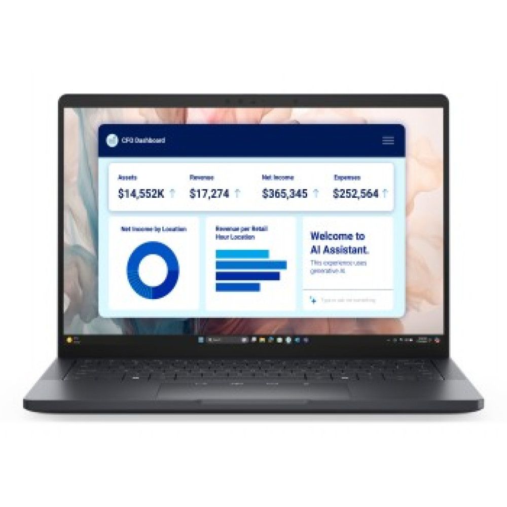 Laptop Dell Pro 13 Premium PA13250 WMFXW, 13.3 inch 2560 x 1600 Touchscreen, Intel 268V (8 C / 8 T, 2.2 GHz - 5.0 GHz, 12 MB cache), 32 GB LPDDR5X, 512 GB SSD, Intel Graphics, Windows 11 Pro, Tastatura Nordic