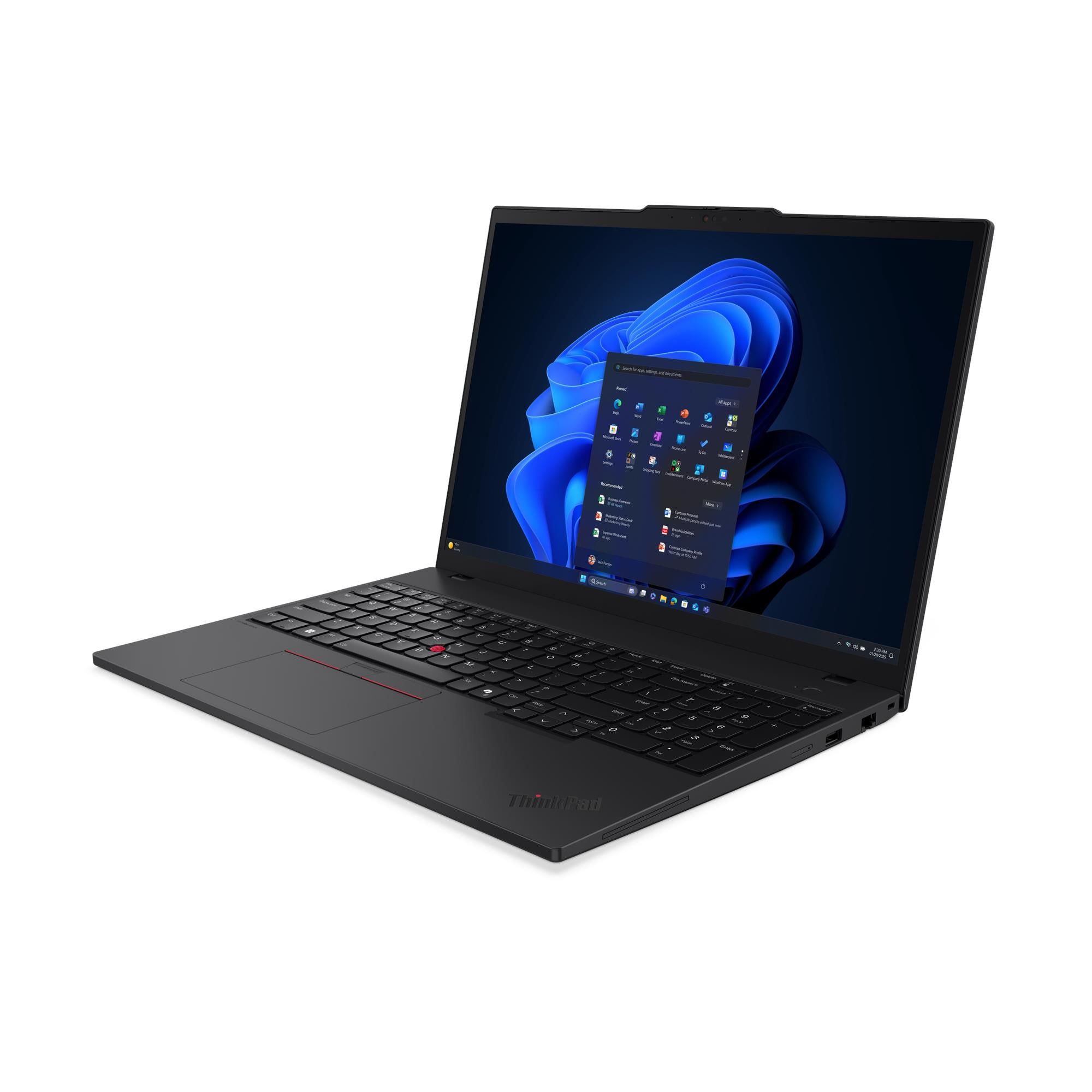 Laptop Lenovo ThinkPad T16 G4 21QE002TRI, 16 inch 1920 x 1200, Intel 225U (12 C / 14 T, 1.5 GHz - 4.8 GHz), 16 GB DDR5, 512 GB SSD, Intel Graphics, Windows 11 Pro