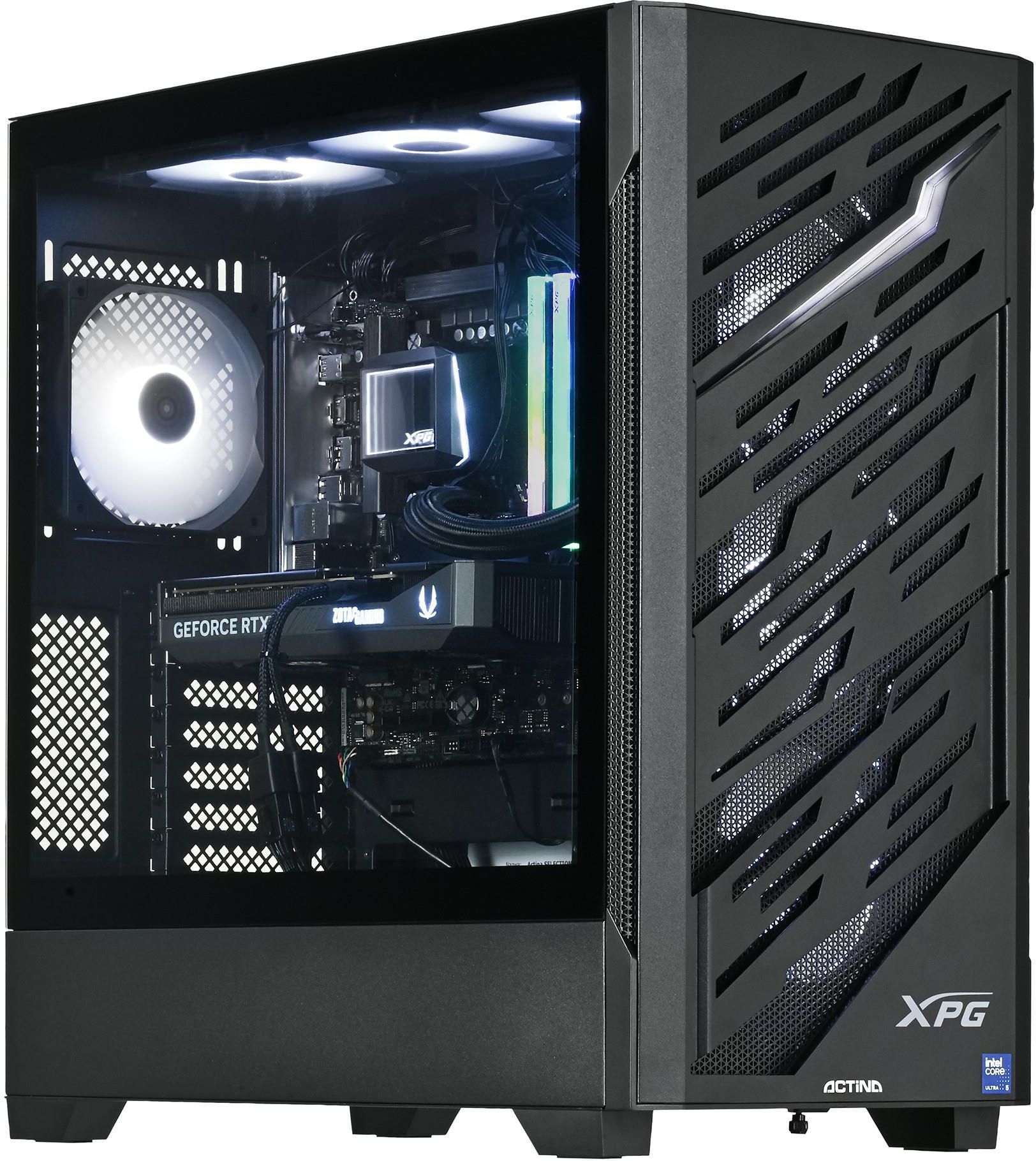 Desktop PC Actina KOMACNGIP0476, Intel 245K (14 C / 14 T, 3.6 GHz - 5.2 GHz), 32 GB RAM, 1 TB SSD, NVIDIA GeForce RTX 5070 12 GB, Fara sistem de operare