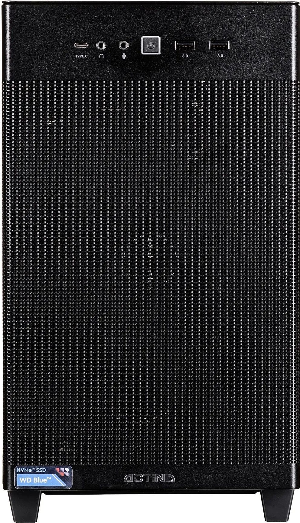 Actina 5901443430643 PC AMD Ryzen™ 7 7800X3D 32 GB DDR5-SDRAM 1 TB SSD NVIDIA GeForce RTX 5070 Ti Mini Tower Black