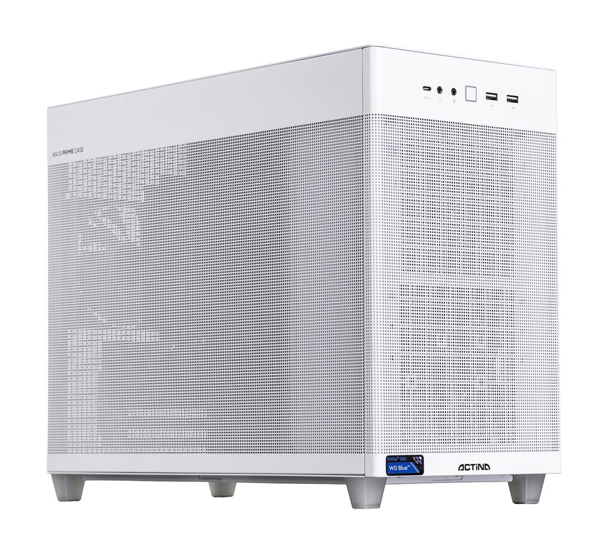 Desktop PC Actina KOMACNGIP0524, AMD Ryzen 7 7800X3D (8 C / 16 T, 3.3 GHz - 5.0 GHz), 32 GB RAM, 1 TB SSD, AMD RX 9070 XT 16 GB, Fara sistem de operare