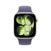 Apple Watch S11 Cellular 42mm Silver Aluminium Case with Purple Fog Sport Band - S/M