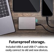 Toshiba Canvio Flex 2.5  1TB warm silver