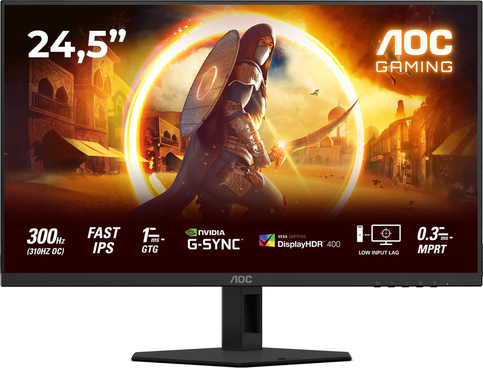 Monitor AOC 62.2cm (24.5 ) 25G4SRE