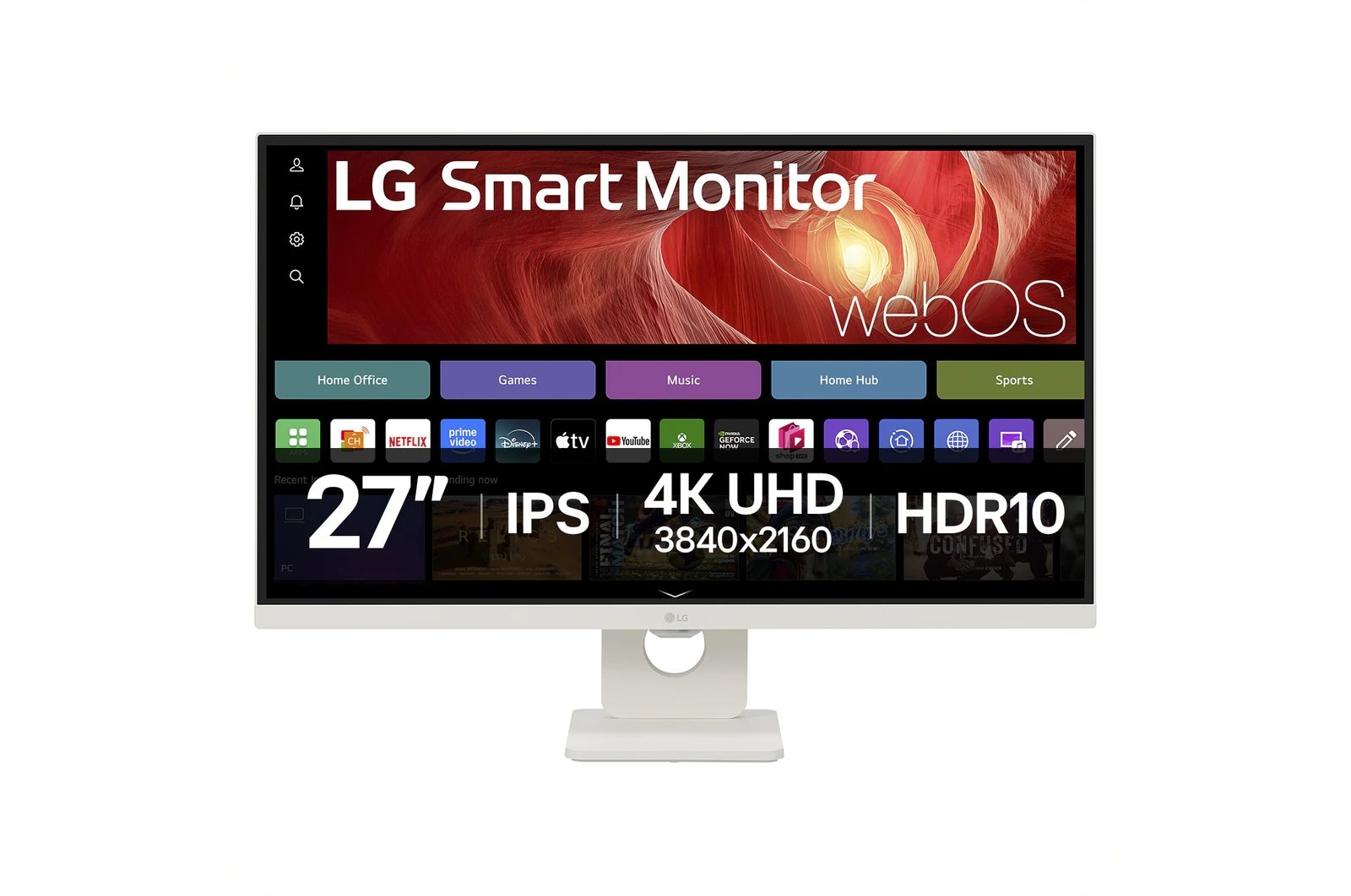 LG Smart Monitor 27U731SA-W - TFT/LCD Display 68.6