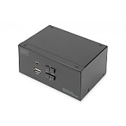KVM Switch  2-port  4K  4xDP IN  2xDP OUT