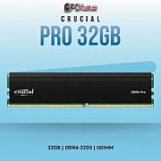 RAM 32GB Crucial Pro 3200 UDIMM CL22 16Gbit