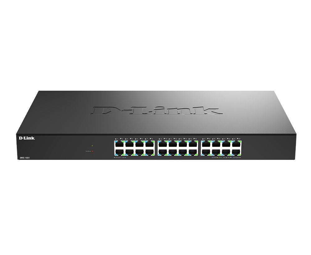 D-Link DMS-1024/E Multi-Gigabit Unmanaged S - Switch - Switch - 0.1 Gbps