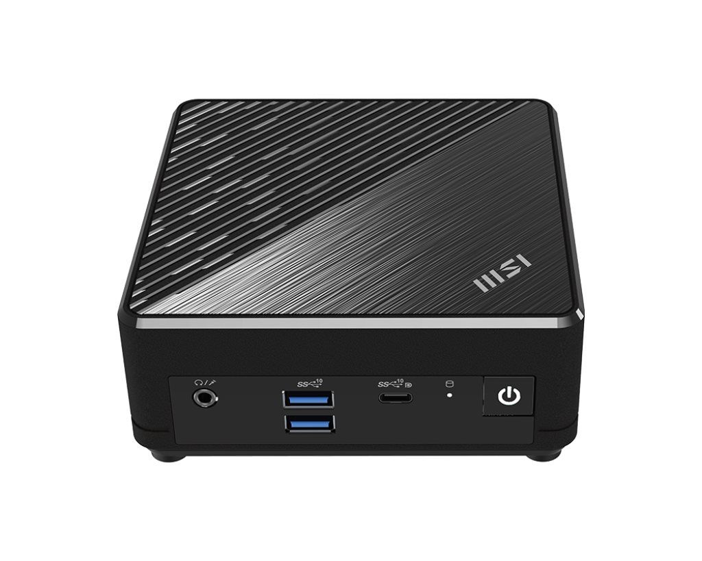 Desktop PC MSI CUBI N ADL S-078EU, Intel N100 (4 C / 4 T, 3.4 GHz), 4 GB RAM, 128 GB SSD, Intel Graphics, Windows 11 Pro
