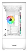 Case Sharkoon MK6 RGB Micro-ATX 1xGlass white