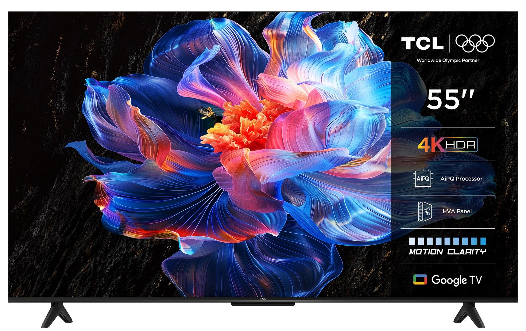 TCL 55P69K TV 139.7 cm (55 ) 4K Ultra HD Smart TV Wi-Fi Black