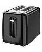 Electric Toaster, black, 220-240V, 50-60Hz, 780-930W, 2 slots, 3 modes, 7 browning levels