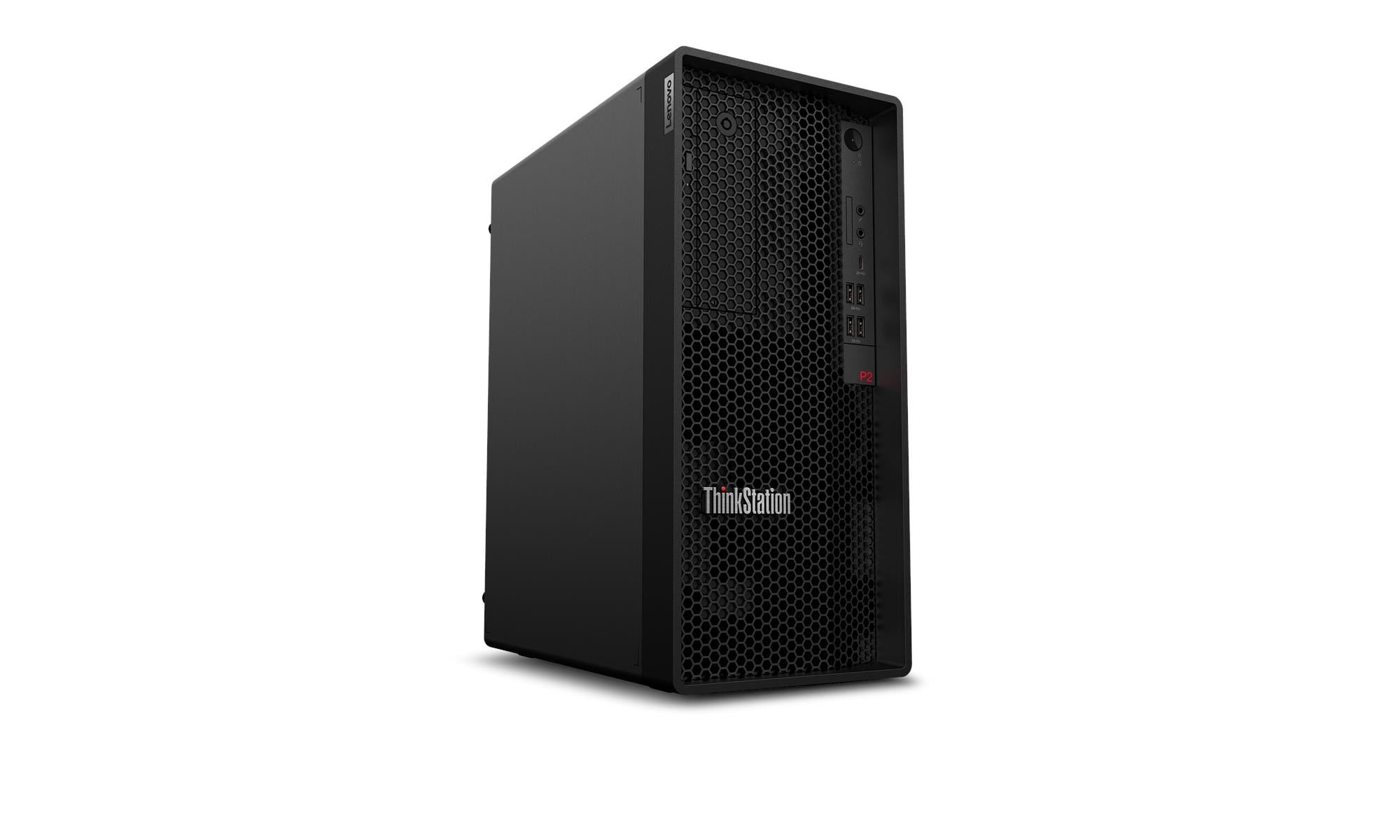 Desktop PC Lenovo ThinkStation P2 Tower Gen 2, Intel 285K (24 C / 24 T, 3.2 GHz - 5.7 GHz), 64 GB RAM, 1 TB SSD, NVIDIA GeForce RTX 5060 8 GB, Windows 11 Pro