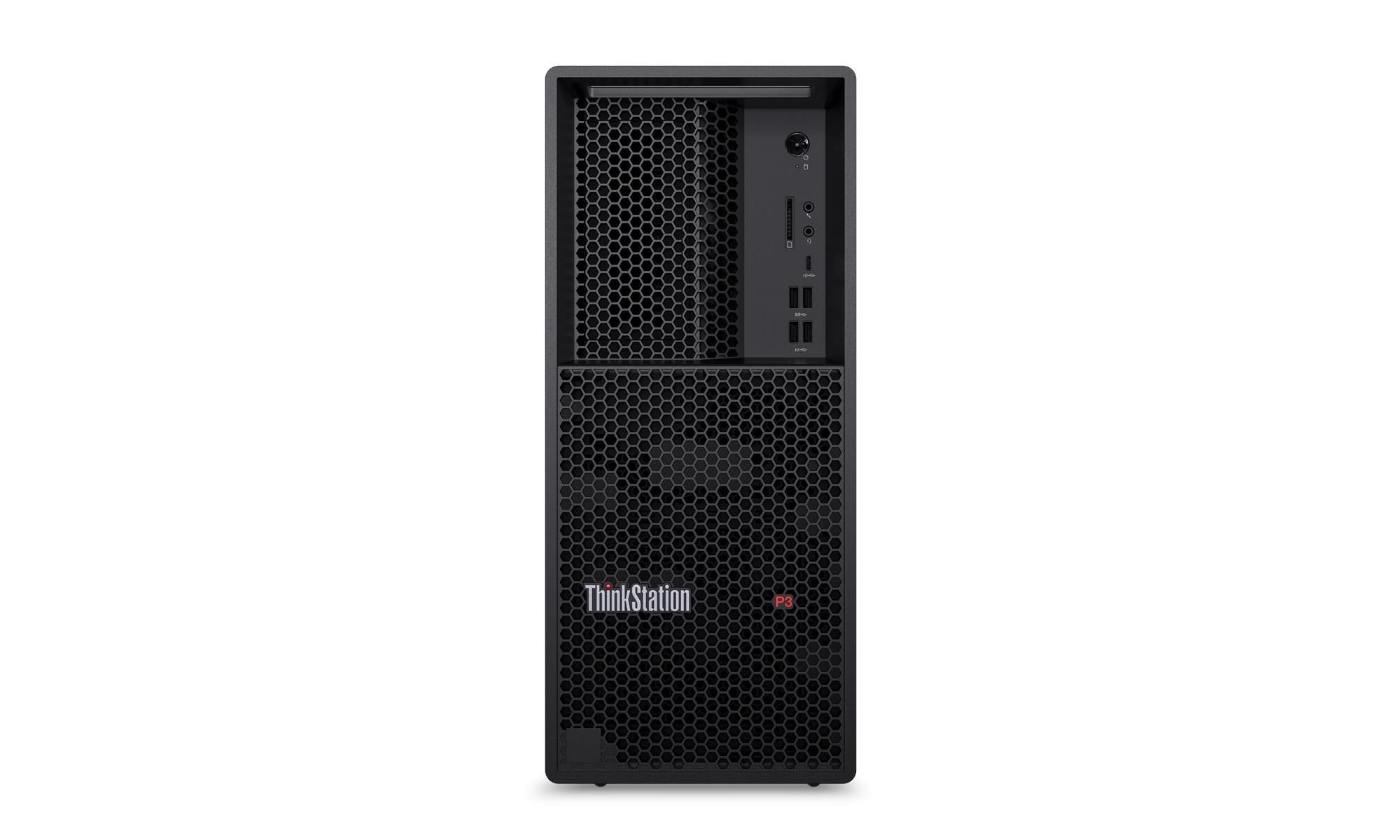 Desktop PC Lenovo ThinkStation P3 Tower, Intel 285K (24 C / 24 T, 3.2 GHz - 5.7 GHz), 48 GB RAM, 512 GB SSD, Intel Graphics, Windows 11 Pro