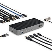Docking Station USB C/A  3x4K  for Laptops