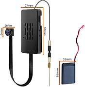 Orllo C2 Pro Hidden Mini Spy Wi-Fi Camera