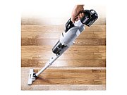 Cordless cyclonic vacuum cleaner 4-speeds