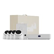 Ubiquiti UniFi UNVR-Instant-KIT-EU Compact Protect NVR Kit, includes (1) UniFi Protect NVR Instant with (4) G5 Turret Ultra cameras and (1) 1TB HDD, delivering an all-in-one solution for fast and effortless setup
