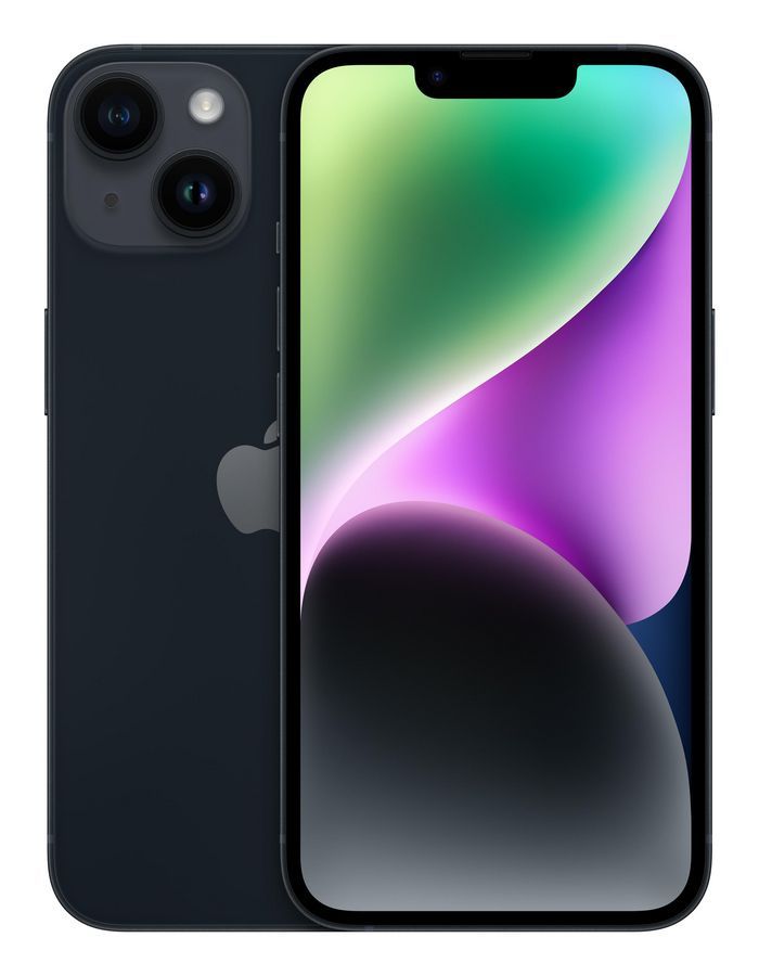 Apple iPhone 14 15,5 cm (6.1 ) Dual SIM iOS 16 5G 128 Giga Bites Negru