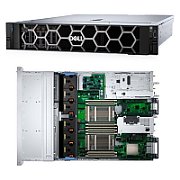 Server DELL PowerEdge R760xs, Rack 2U, Intel Xeon 4510 (12 C / 24 T, 2.4 GHz - 4.10 GHz, 30 MB cache, 150 W), 32 GB DDR5 ECC, 4 x 8 TB HDD + 2 x 480 GB SSD, 700 W, Fara sistem de operare