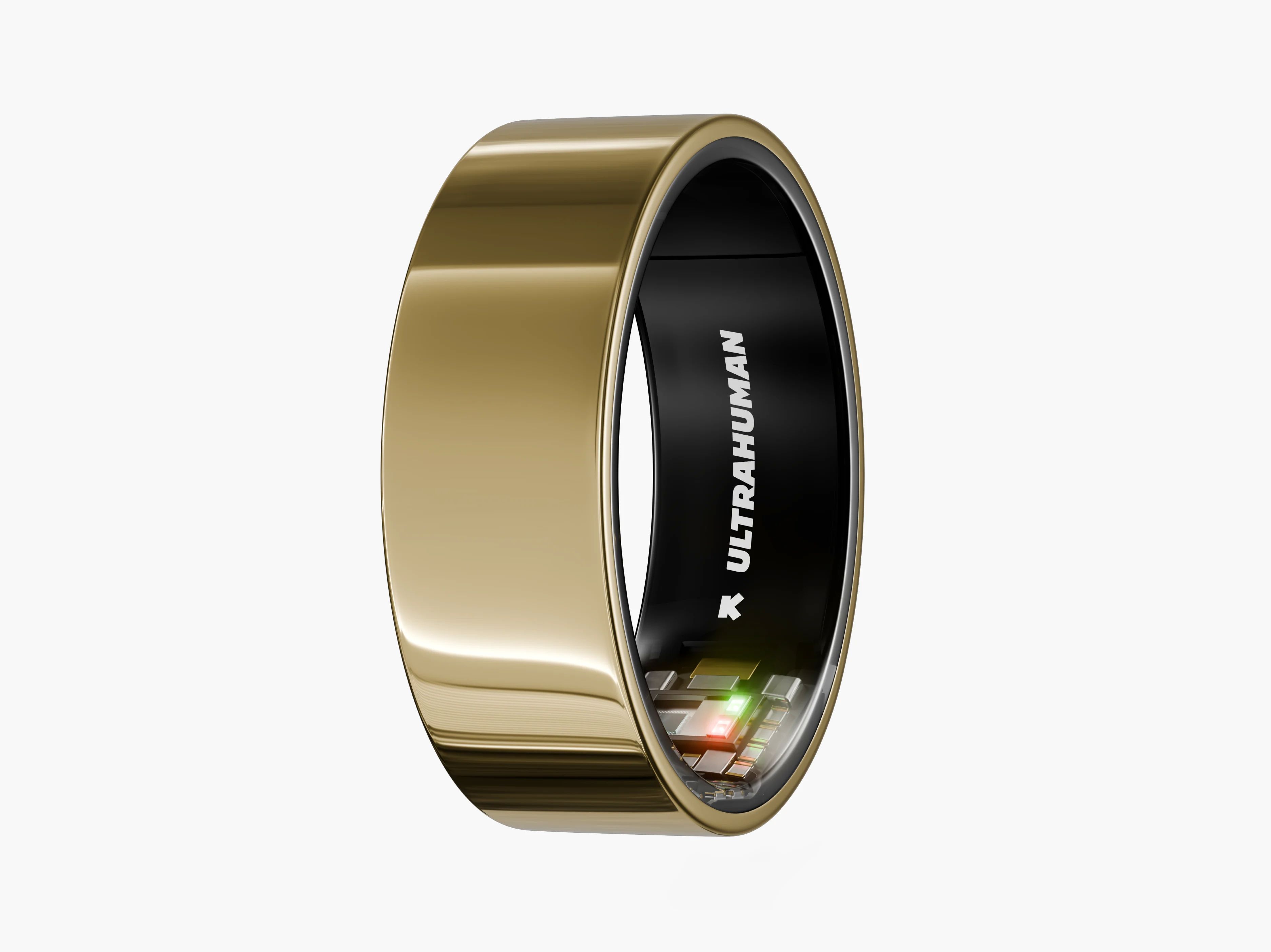 Ultrahuman Ring Air - Smart Ring, Charger, USB Cable / Size-05- Air_Gold