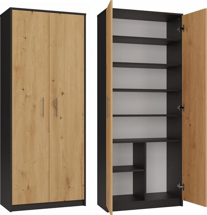 Topeshop OLIV 2D ANT/ART KPL office bookcase