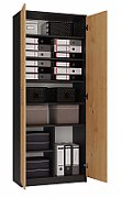 Topeshop OLIV 2D ANT/ART KPL office bookcase