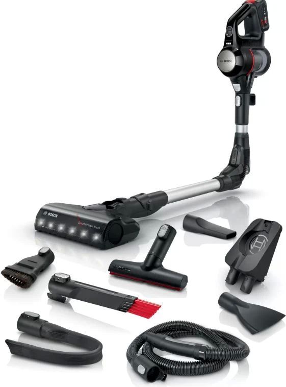 Bosch BCS711PET Stick vacuum Battery Dry Bagless 0.3 L Black  Red 3 Ah