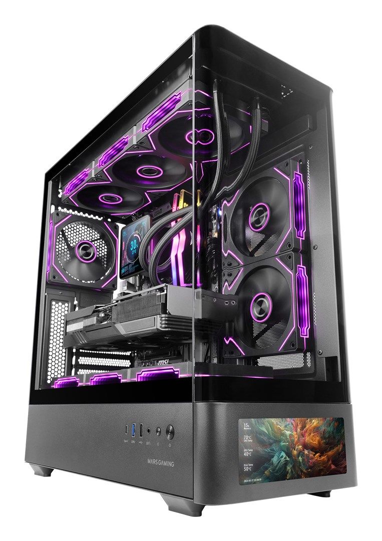 TACENS MARS MC-LCDPRO 7.2  IPS LCD ATX- obudowa