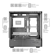 TACENS MARS MC-LCDPRO 7.2  IPS LCD ATX- obudowa