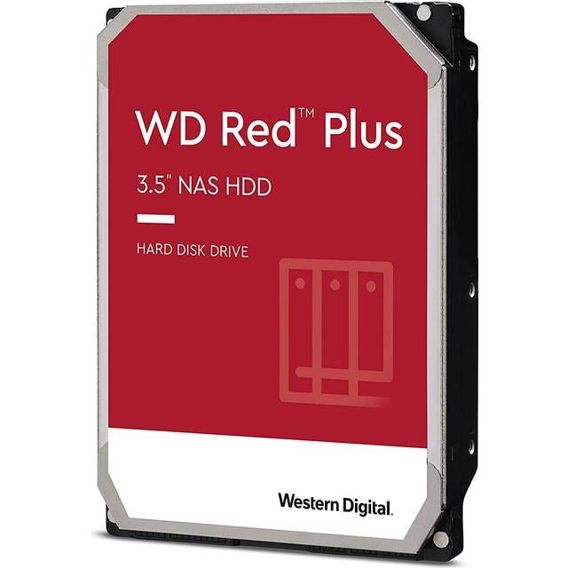 HDD NAS WD Red Plus 4 TB 3.5 inch SATA 3 5400 RPM 128 MB
