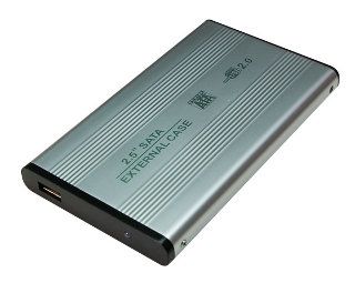 RACK extern LOGILINK, pt HDD/SSD, 2.5 inch, S-ATA, interfata PC USB 2.0, aluminiu, argintiu, 